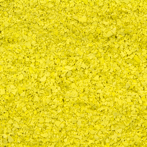 Estes "Brite Yellow" ColorFlakes for Epoxy Floors - 1/16th Inch