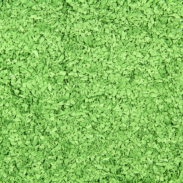 Estes "Green" ColorFlakes for Epoxy Floors - 1/16th Inch