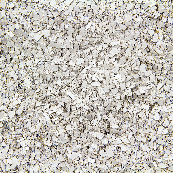 Estes "Light Gray" ColorFlakes for Epoxy Floors - 1/16th Inch
