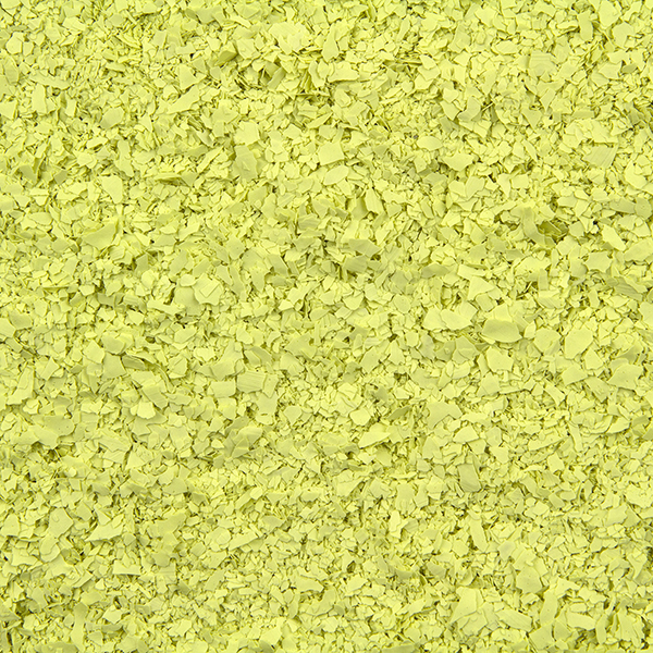 Estes "Light Yellow" ColorFlakes for Epoxy Floors - 1/16th Inch