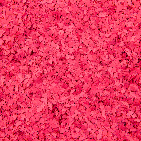 Estes "Red" ColorFlakes for Epoxy Floors - 1/16th Inch
