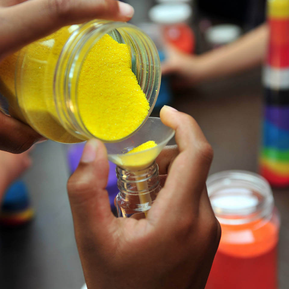 Colored Craft Sand | Estes Production For Art Projects