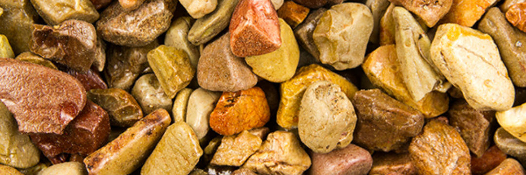 Natural Pebble and Gravel Mix for Aquariums | Estes Aggregate Manufacturing