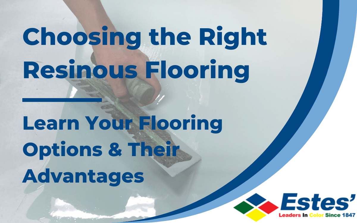 Post Header: Choosing the Right Resinous Flooring | Learn Your Flooring Options & Their Advantages